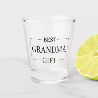 Vaso De Chupito Regalo personalizado para cumpleaños de la abuela