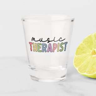 Vaso De Chupito Regalos De Terapia De Música Retro Terapia Musical