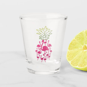 Vaso De Chupito Regalos De Vidrio Flamingo Cute Shot