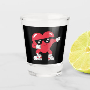 Vaso De Chupito Regalos Divertidos Corazón Bailando Día de San Val