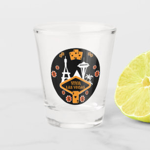 Vaso De Chupito Regalos divertidos de póquer Tarjetas de suerte
