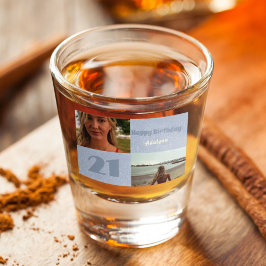 Vaso De Chupito Regalos fotográficos personalizados para mujeres a