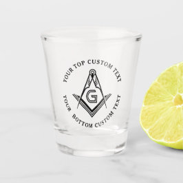 Vaso De Chupito Regalos masónicos únicos | Masón personalizada