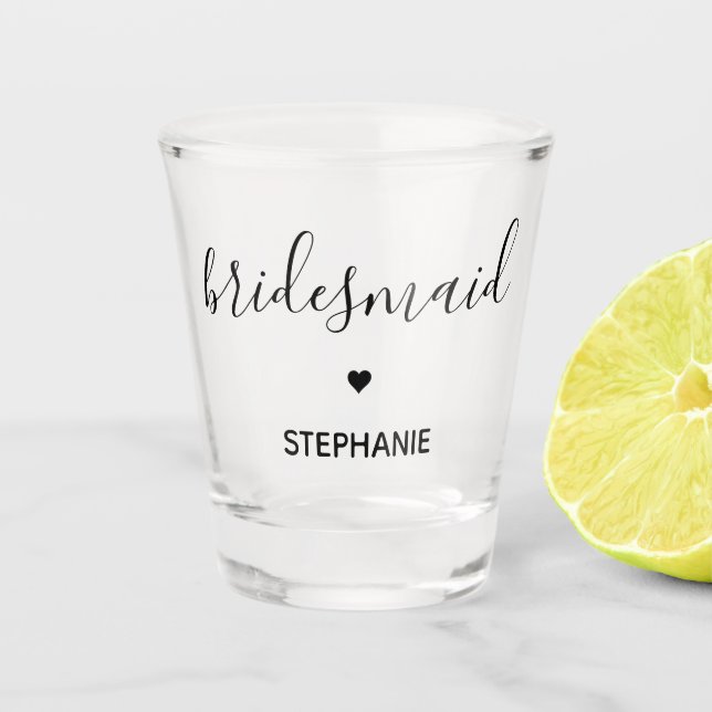 Vaso De Chupito Regalos personalizados Minimalistas de Personaliza (Anverso)