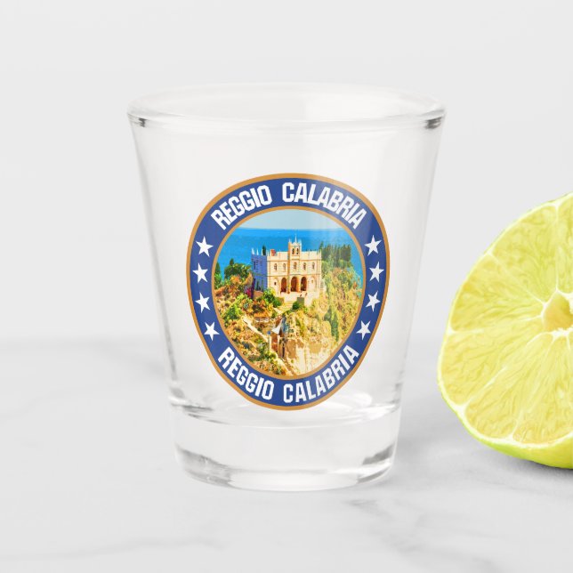 Vaso De Chupito Reggio Calabria (Anverso)