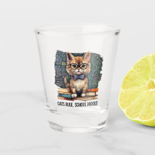 Vaso De Chupito Regla de los gatos, escuelas