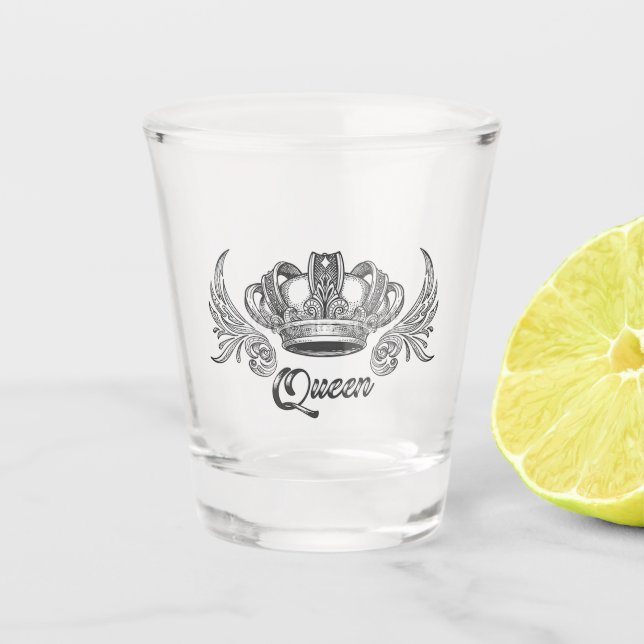 Vaso De Chupito Reina (Anverso)
