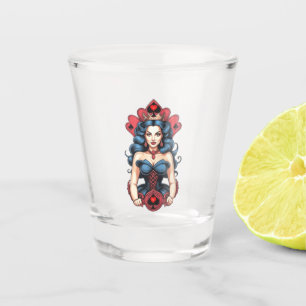 Vaso De Chupito Reina de espadas Thunder_Cove