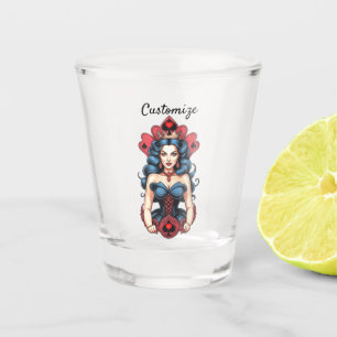 Vaso De Chupito Reina de espadas Thunder_Cove