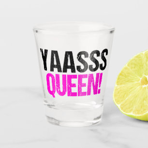 Vaso De Chupito Reina de Yaass