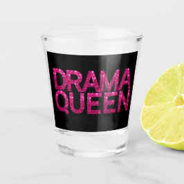Vaso De Chupito Reina del drama rosa brillante 