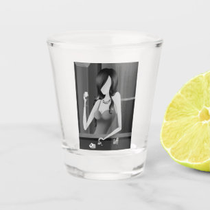 Vaso De Chupito Reina del juego - Casino de Las Vegas 