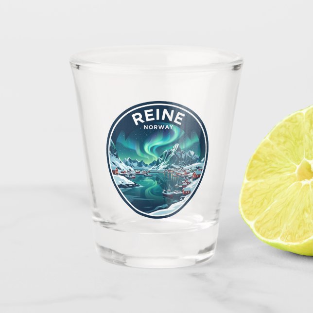 Vaso De Chupito REINE Noruega (Anverso)