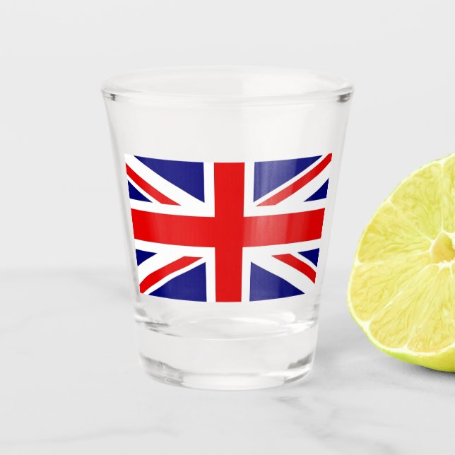 Vaso de chupito Reino Unido (Anverso)