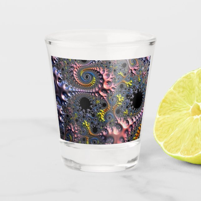 Vaso De Chupito Reinos Espirales Infinitos (Anverso)