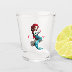 Vaso De Chupito Relajación De Sirena Con Bebida Thunder_Cove