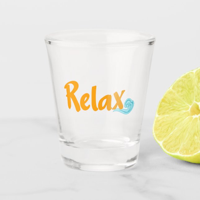 Vaso De Chupito Relax Shot Glass (Anverso)