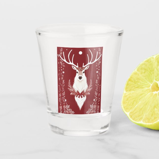 Vaso De Chupito Reno blanco (Anverso)