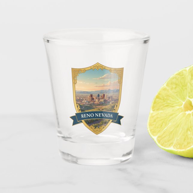 Vaso De Chupito Reno Nevada Travel (Anverso)