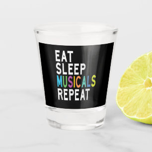 Vaso De Chupito Repetir el sueño de los musicales