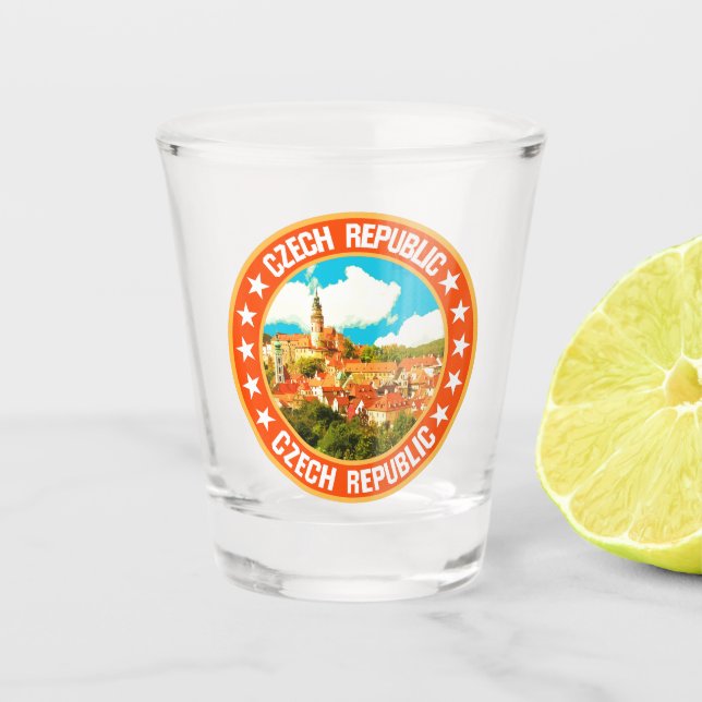 Vaso De Chupito República Checa (Anverso)