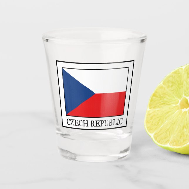 Vaso De Chupito República Checa (Anverso)