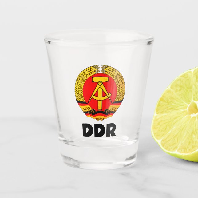 Vaso De Chupito República Democrática Alemana (DDR, RDA) (Anverso)