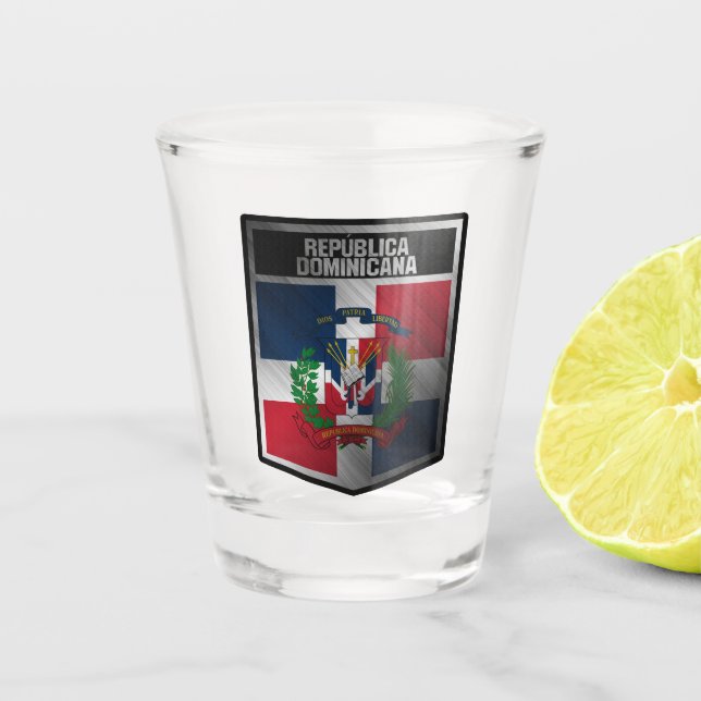Vaso De Chupito República Dominicana (Anverso)