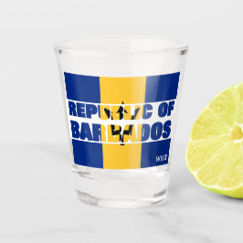 Vaso De Chupito República Monográfica de Barbados