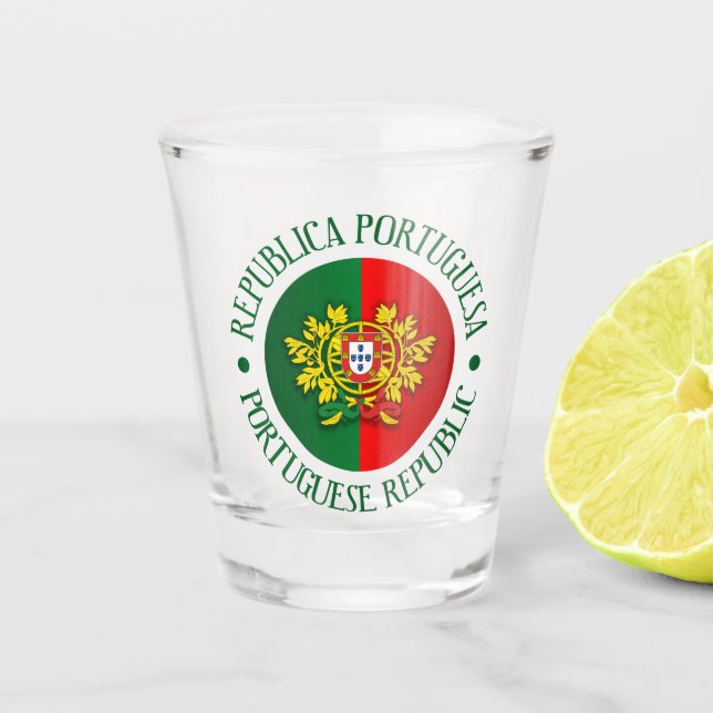 Vaso De Chupito República Portuguesa (Anverso)