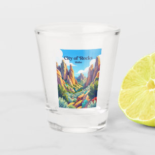 Vaso De Chupito Reserva Nacional Ciudad de las Rocas Idaho