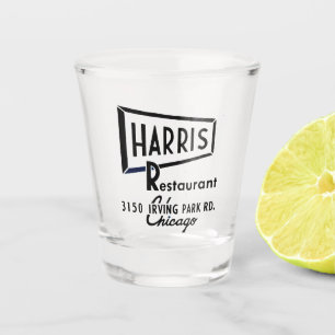 Vaso De Chupito Restaurante Harris, Chicago, Illinois