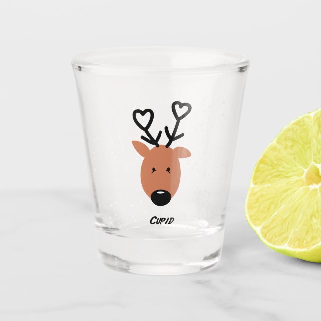 Vaso De Chupito Resto del equipo - Cupido (Anverso)