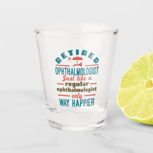 Vaso De Chupito Retiro oftalmólogo jubilado de oftalmología