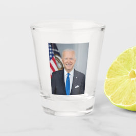 Vaso De Chupito Retrato de la Casa Blanca del presidente Joe Biden