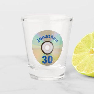 Vaso De Chupito Retro 90 Música temática 30 cumpleaños Fiesta Faux