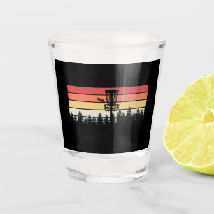 Vaso De Chupito Retro de disco de golf