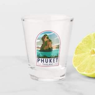 Vaso De Chupito Retro de Phuket Thailand
