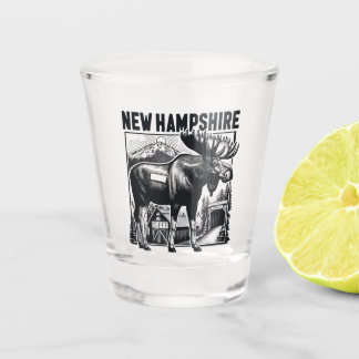 Vaso De Chupito Retro New Hampshire