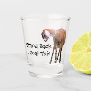 Vaso De Chupito Retroceda, cabra de I esto