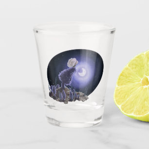 Vaso De Chupito Reunión a la luz de la luna