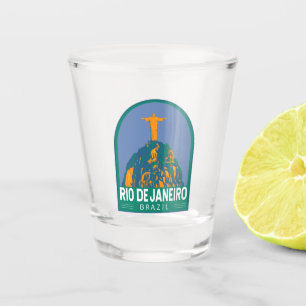 Vaso De Chupito Río de Janeiro Brasil Viaje a la intemperie