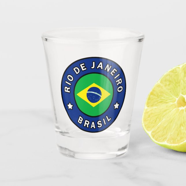 Vaso De Chupito Río de Janeiro el Brasil (Anverso)