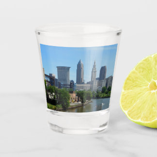 Vaso De Chupito Río Frente Cleveland