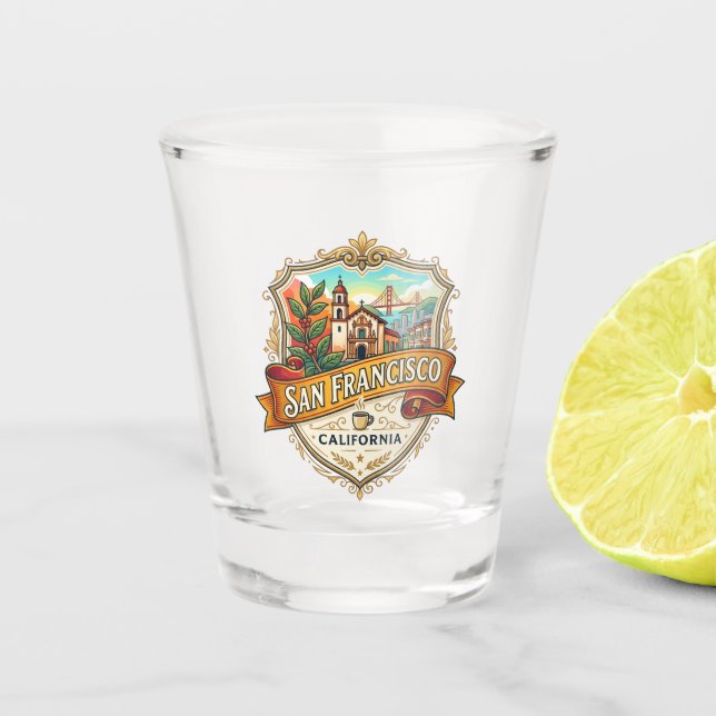 Vaso De Chupito Ritual Coffee Roasters (Distrito Mission) EE. UU. (Anverso)