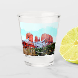 Vaso De Chupito Roca Sedona Thunder_Cove de la catedral
