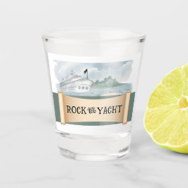 Vaso De Chupito Rock the Yacht Shot Glass Party Favor