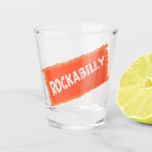 Vaso De Chupito RockaBilly rompió y balanceó vidrio de disparo