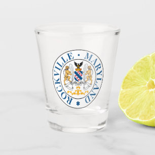 Vaso De Chupito Rockville, Maryland (sello)
