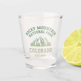 Vaso De Chupito Rocky Mountain National Park Colorado USA Gradient